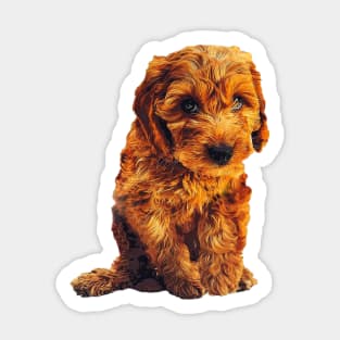 Cockapoo Labradoodle Goldendoodle Doodle Cavoodle Poodle Puppy Dog Sticker